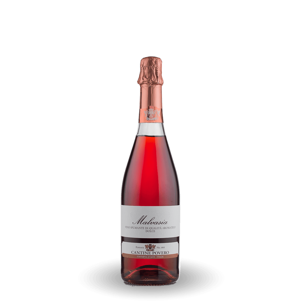 Cantine Povero - Malvasia Vino Spumante Rosé Dolce