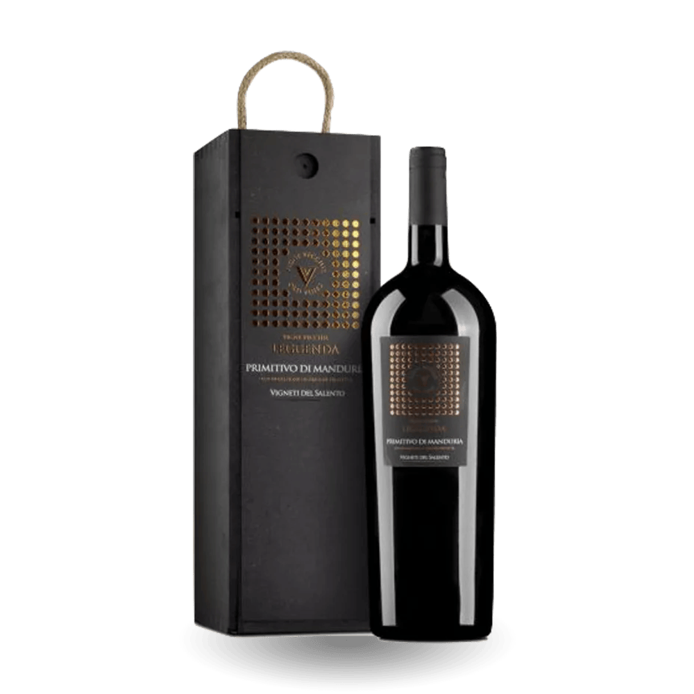 Vigneti del Salento - Vigne Vecchie Primitivo di Manduria- Leggenda Magnum 1,5l