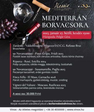 01_27 MediterranVacsora
